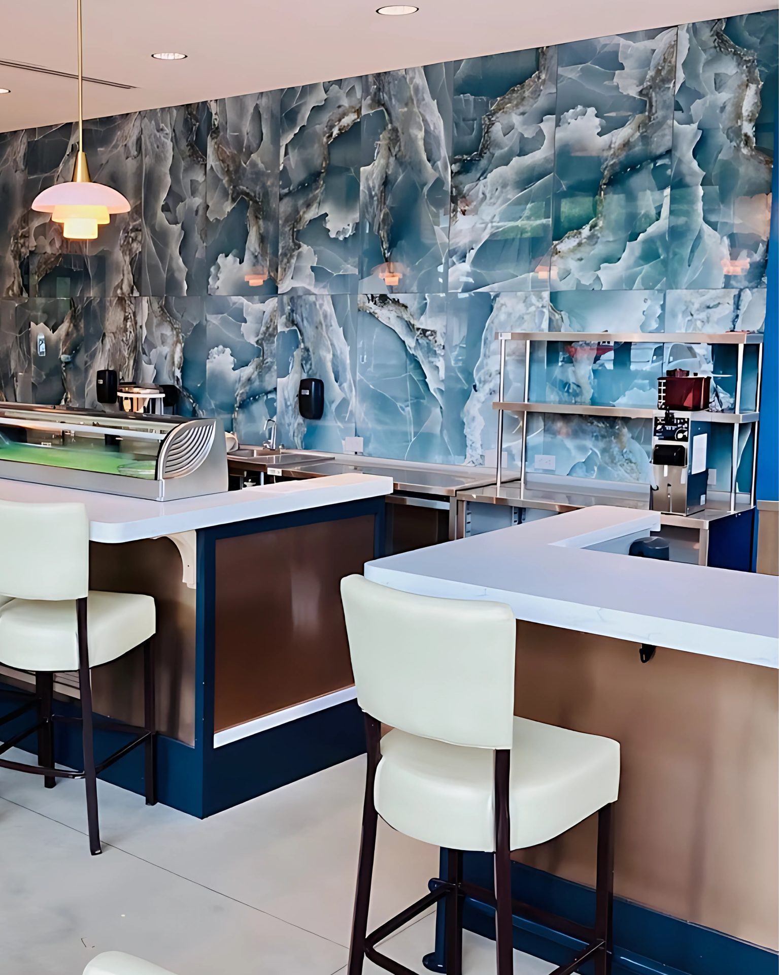 Zest Sushi & Small Plates, interior detail