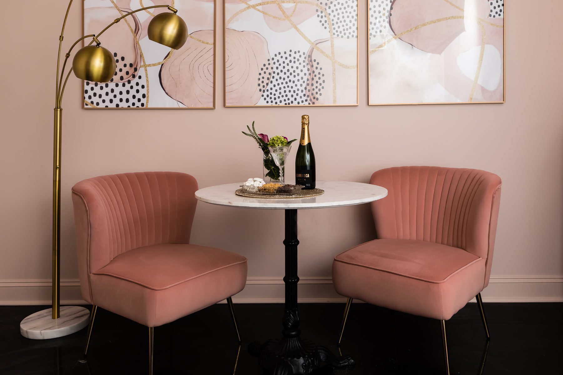 Halo Hair Boutique, interior detail