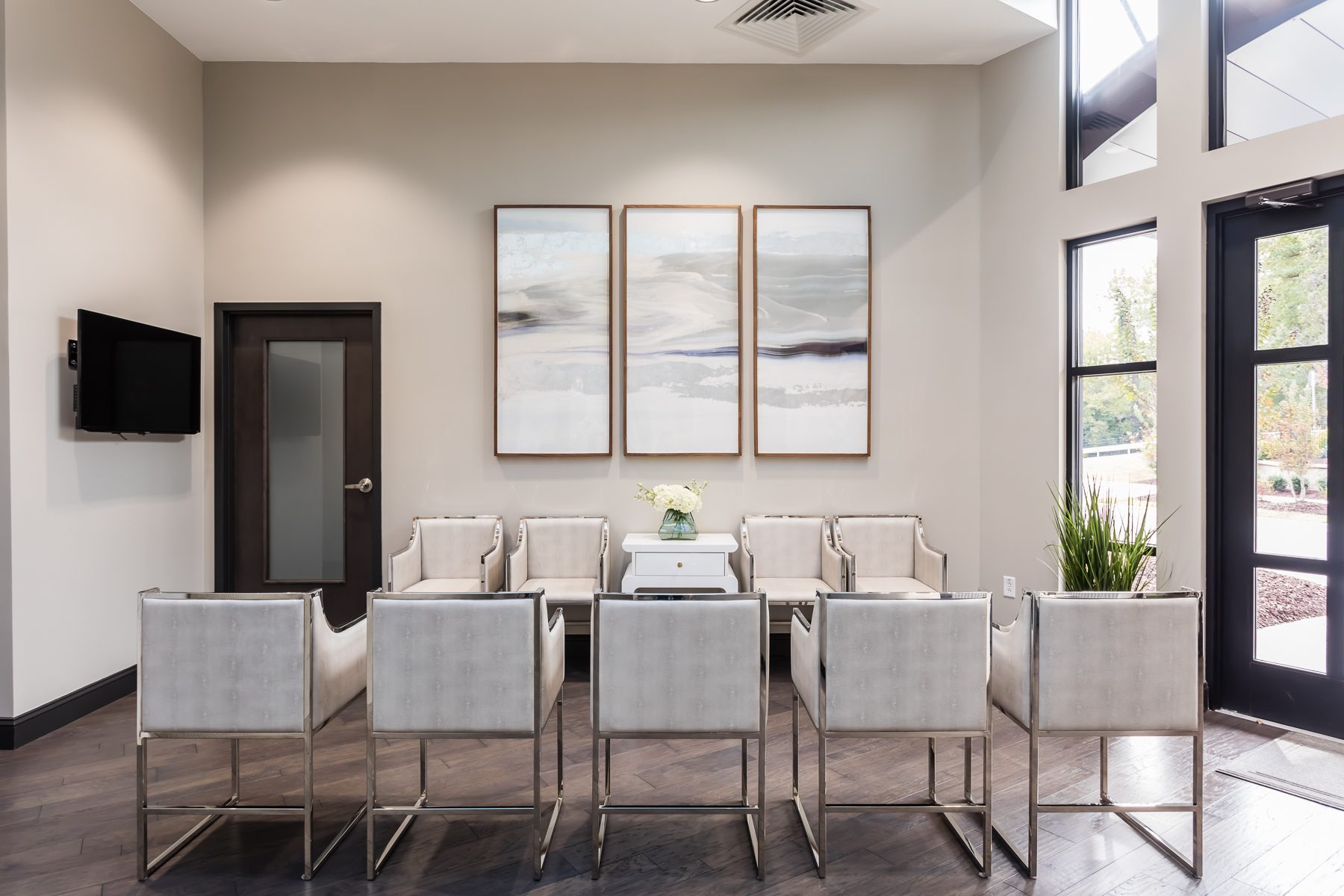 Wake Plastic Surgery, interior detail