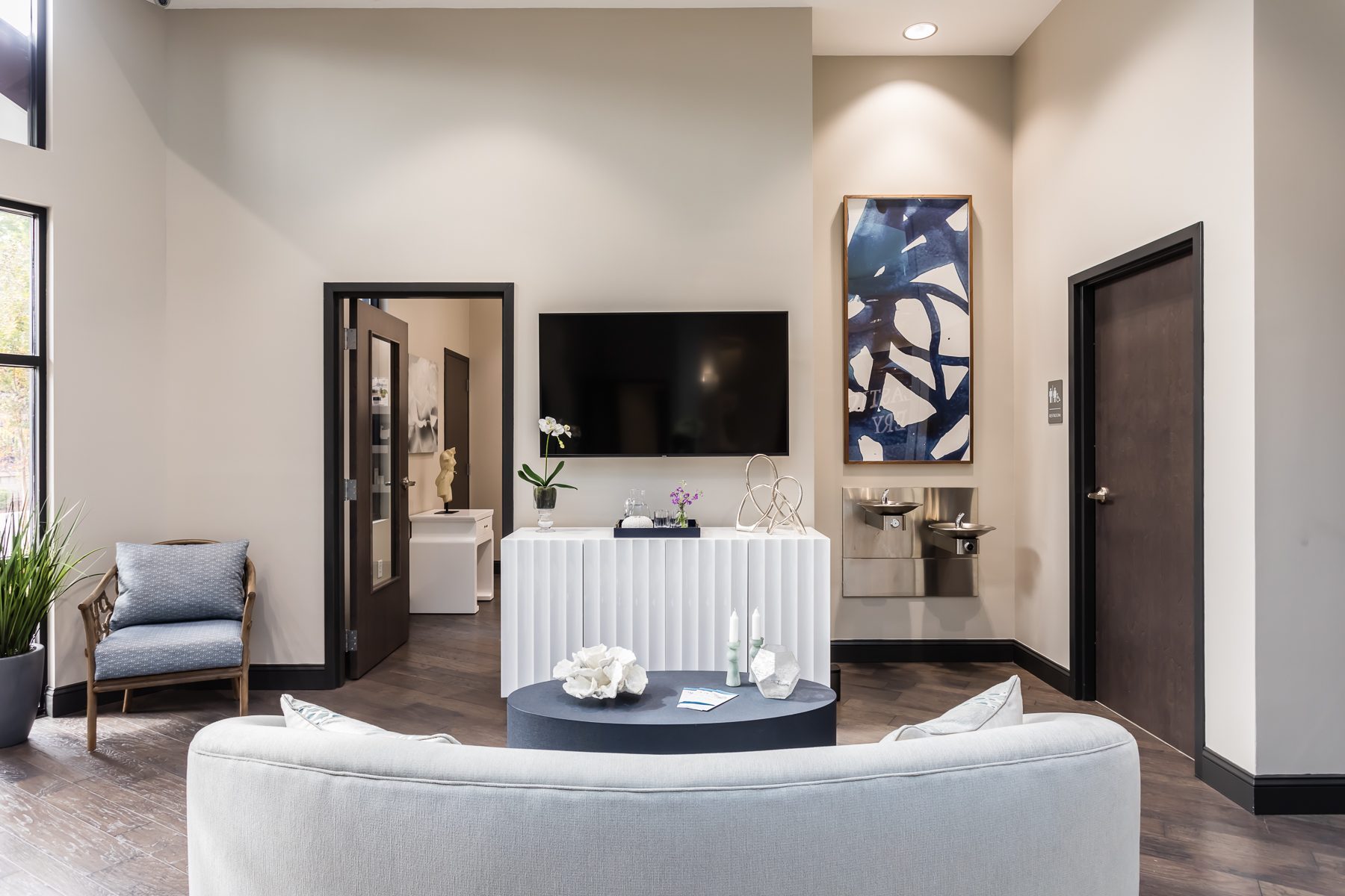 Wake Plastic Surgery, interior detail