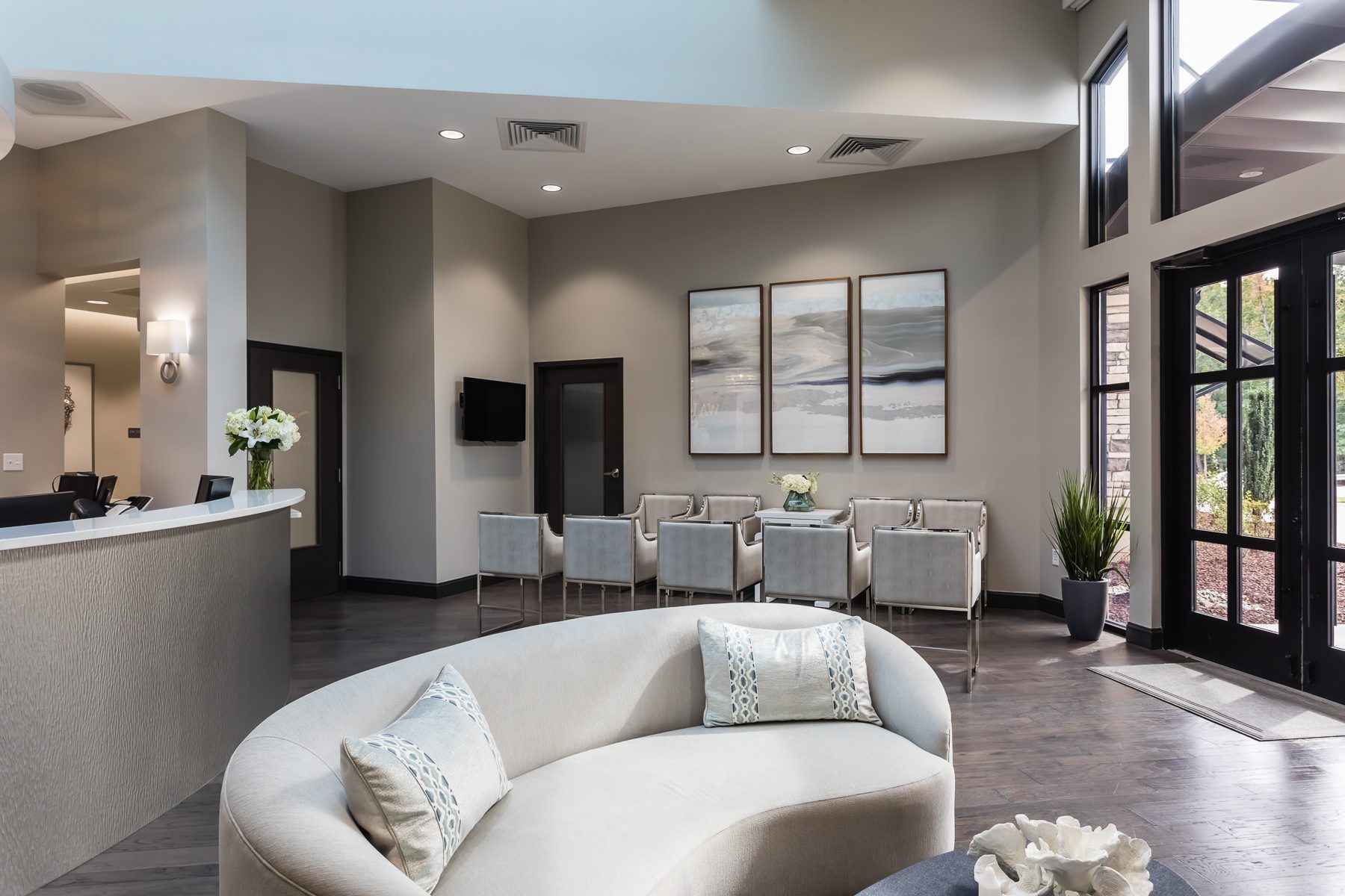 Wake Plastic Surgery, interior detail