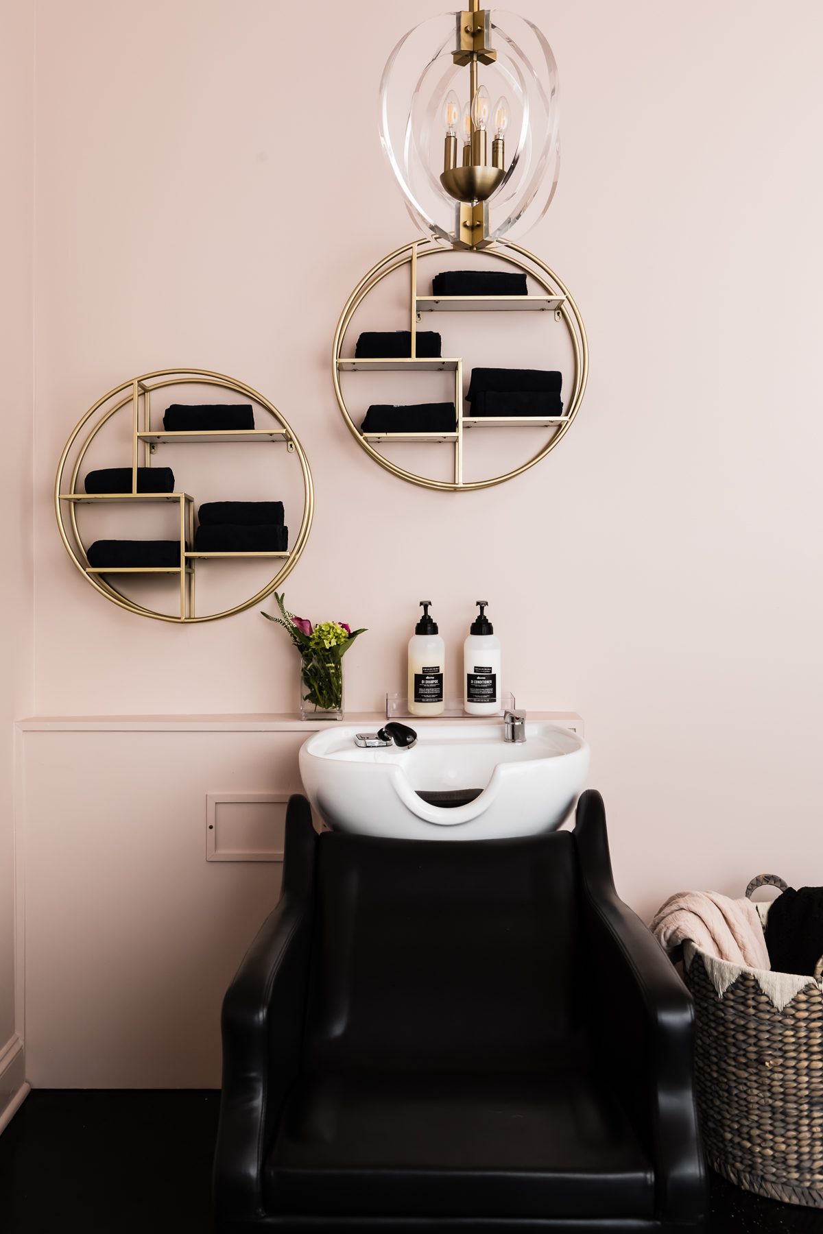 Halo Hair Boutique, interior detail