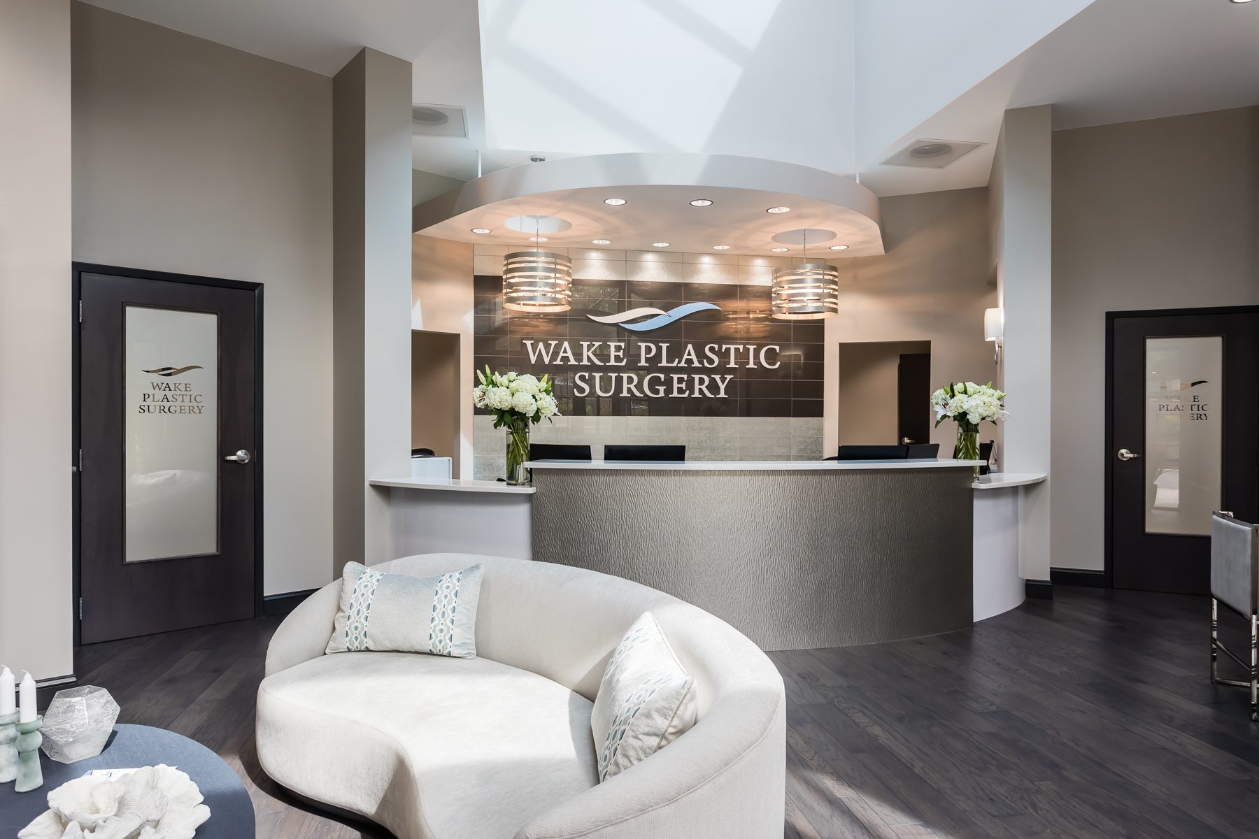 Wake Plastic Surgery, interior detail