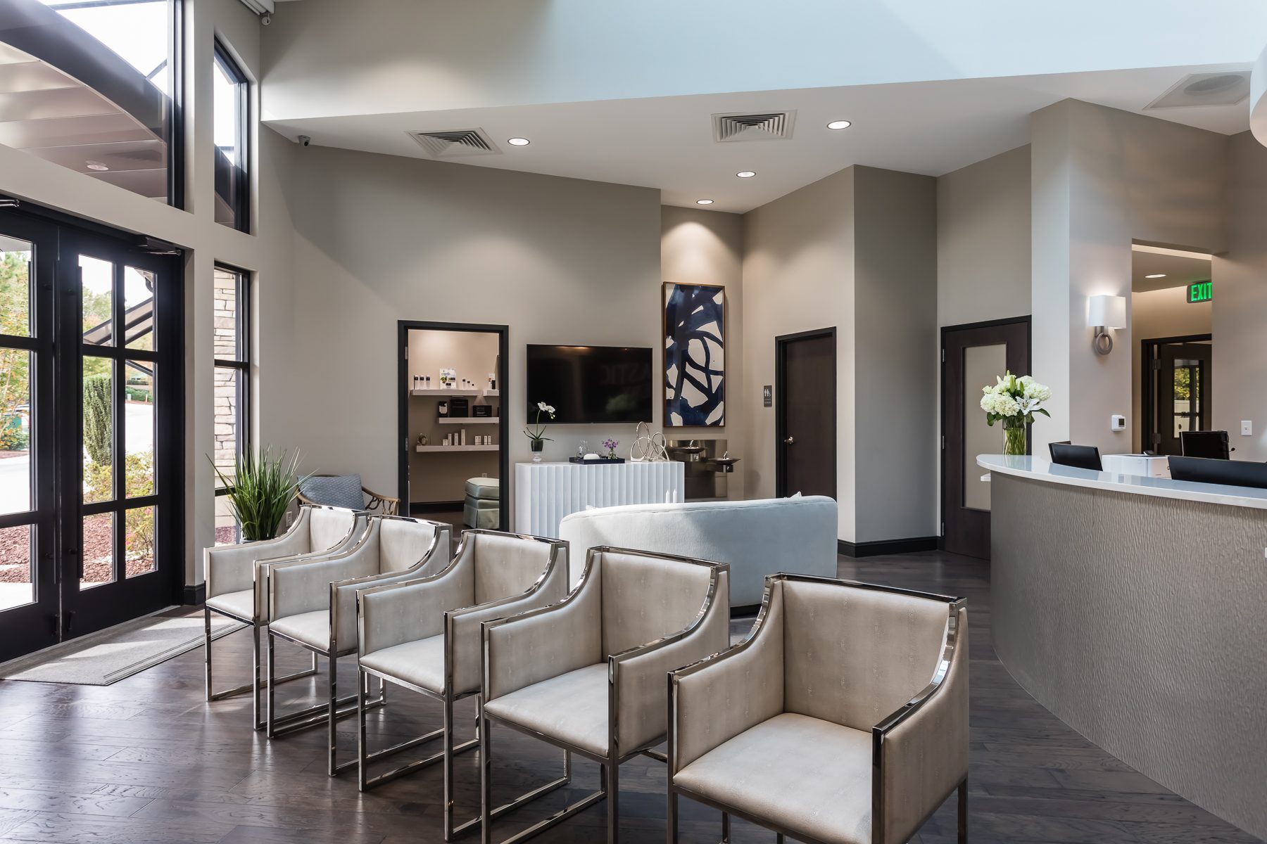 Wake Plastic Surgery, interior detail
