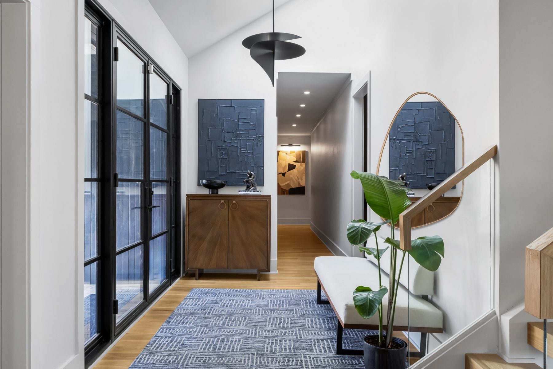 Modern Masculine, interior detail