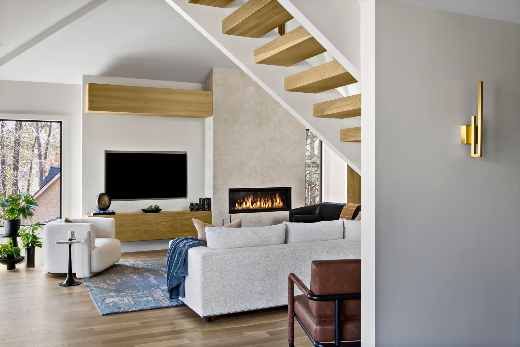 Modern Masculine, interior design by Lauren Burns Interiors