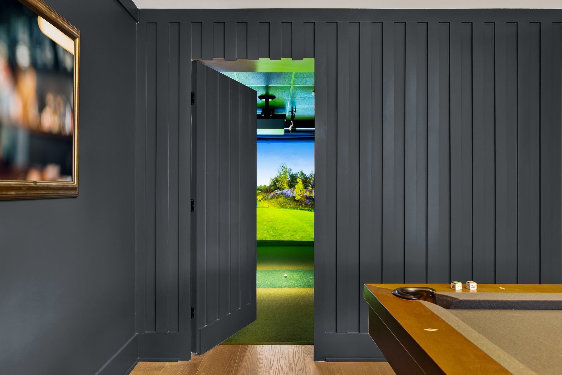 Modern Masculine, interior detail